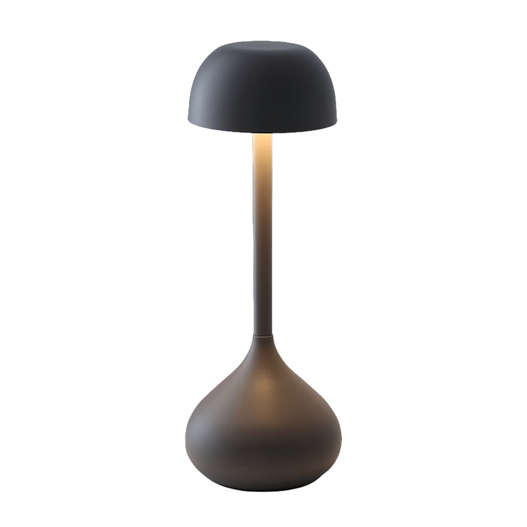 WHITBY GOURD METAL RECHARGEABLE TABLE LANTERN