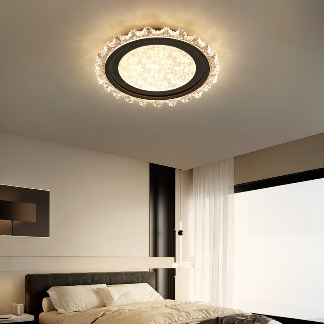 WHITBY CIRCULAR ILLUMINATION PANEL, FULL SPECTRUM THIN-FRAME CEILING FIXTURE