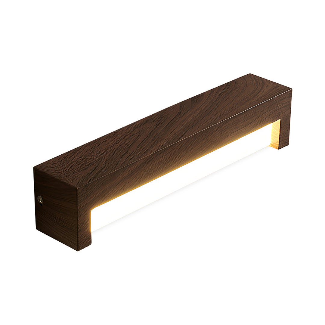 WINTHROP RUSTIC WOODEN WALL SCONCE