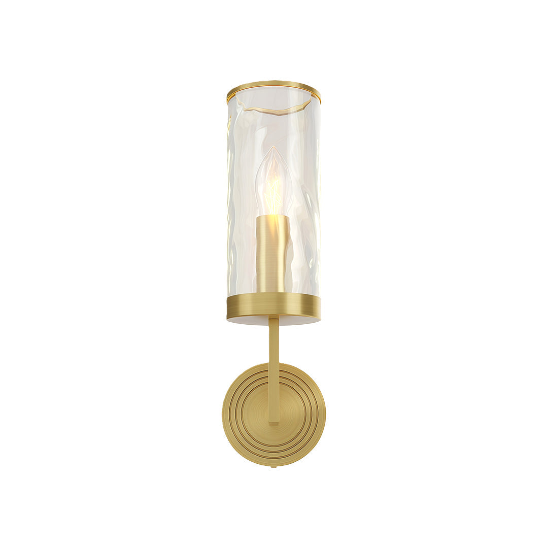FENWICK COPPER GLASS WALL SCONCE