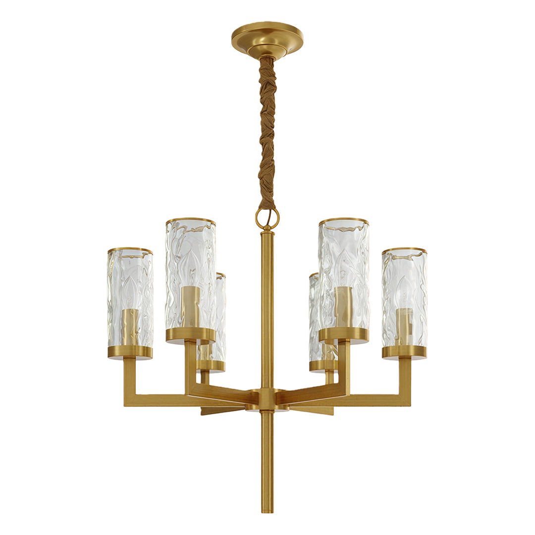 WINTHROP GLASS ISLAND PENDANT LIGHT