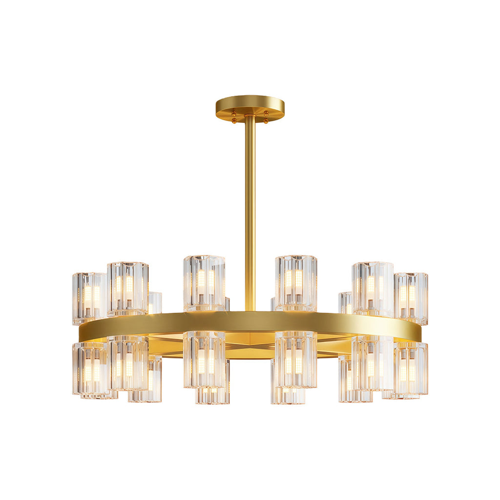 WINTERBOURNE CRYSTAL LUSTRE CEILING LIGHT