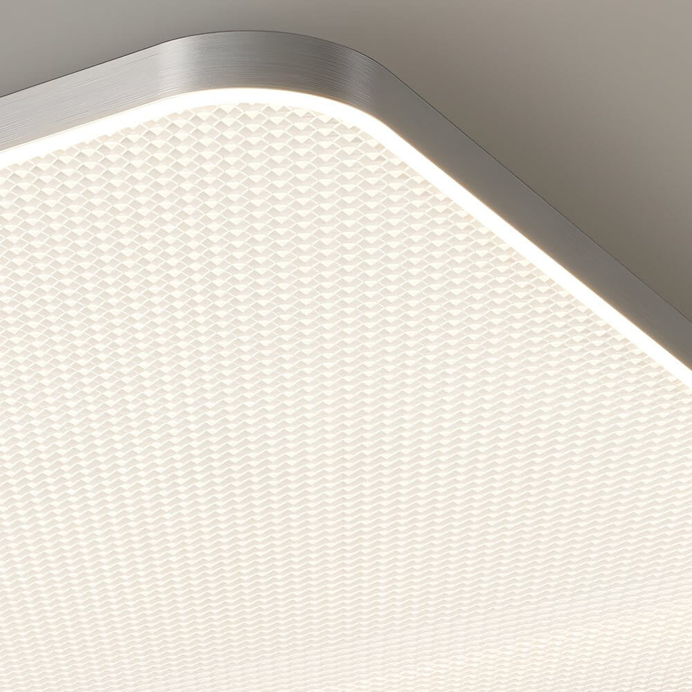 WINTHORPE BRUSHED ALUMINUM LED CEILING FIXTURE