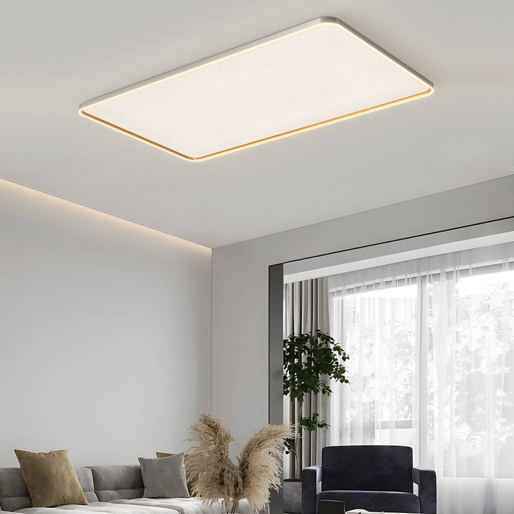 WINTHORPE BRUSHED ALUMINUM LED CEILING FIXTURE