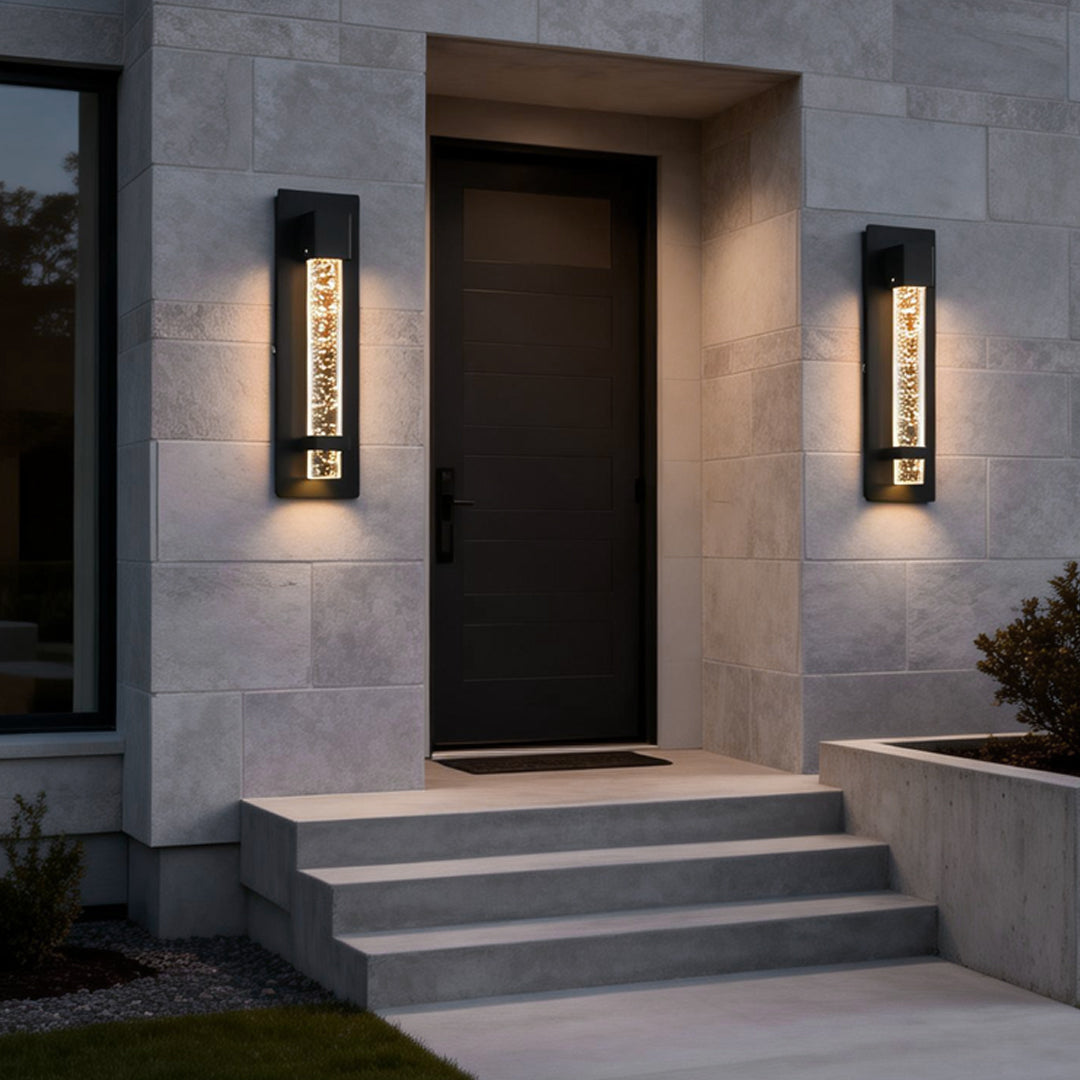 RAVENSHIRE AQUA BUBBLE OUTDOOR WALL LANTERN