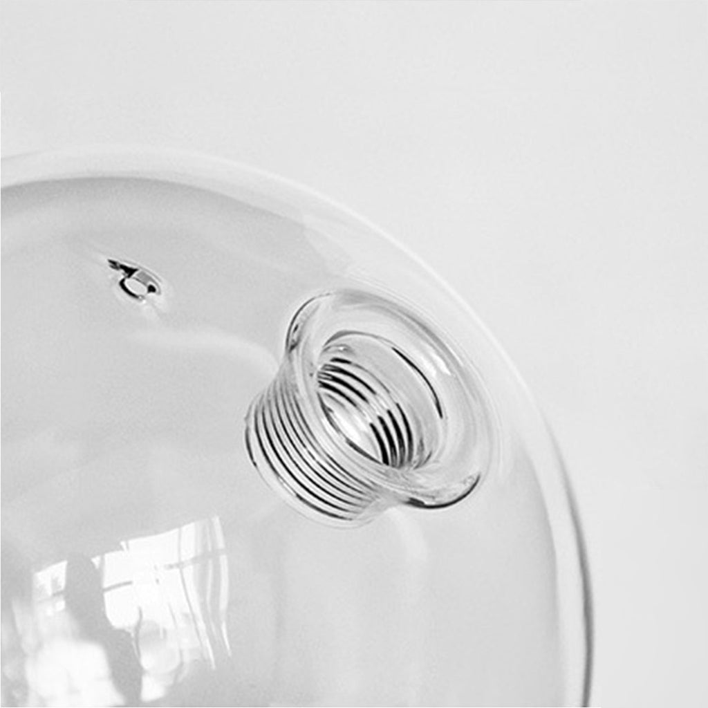 RAVENSDALE BUBBLE GLASS HANGING LAMP WITH LED ILLUMINATION FOR DINING SPACES