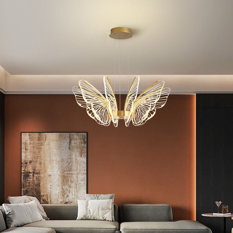 WINDSOR BUTTERFLY REMOTE-DIMMABLE CHANDELIER