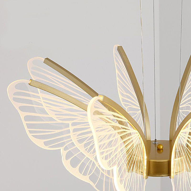 WINDSOR BUTTERFLY REMOTE-DIMMABLE CHANDELIER