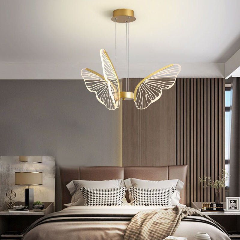 WINDSOR BUTTERFLY REMOTE-DIMMABLE CHANDELIER