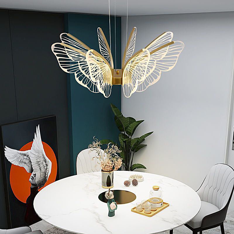 WINDSOR BUTTERFLY REMOTE-DIMMABLE CHANDELIER