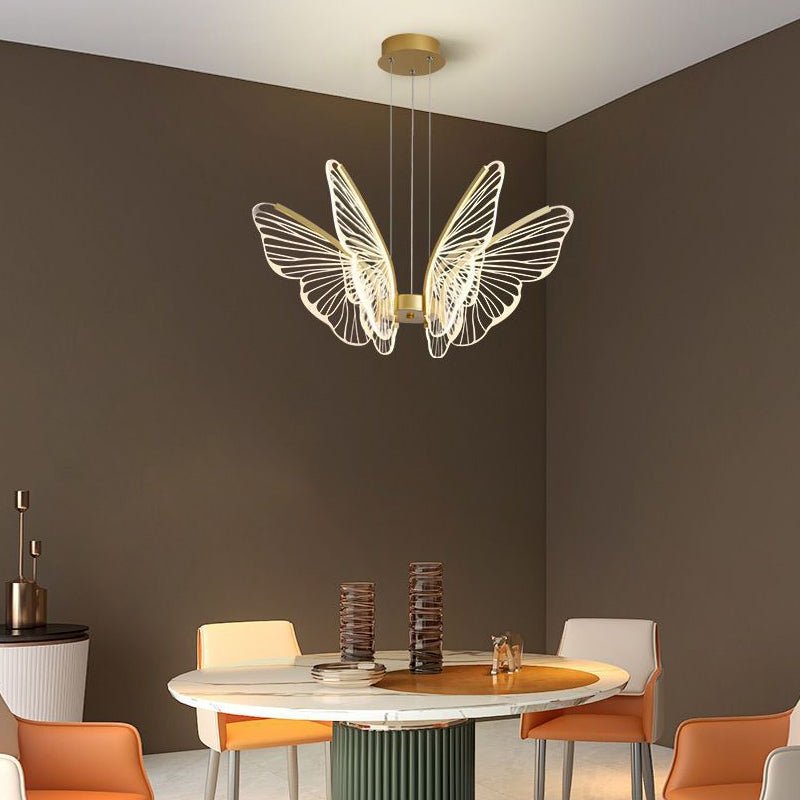 WINDSOR BUTTERFLY REMOTE-DIMMABLE CHANDELIER