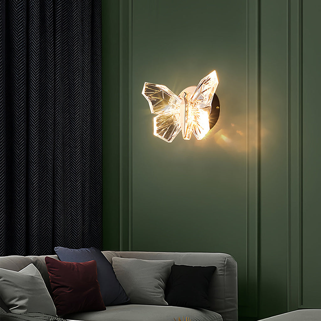 CHARLESTON BUTTERFLY SILHOUETTE WALL SCONCE