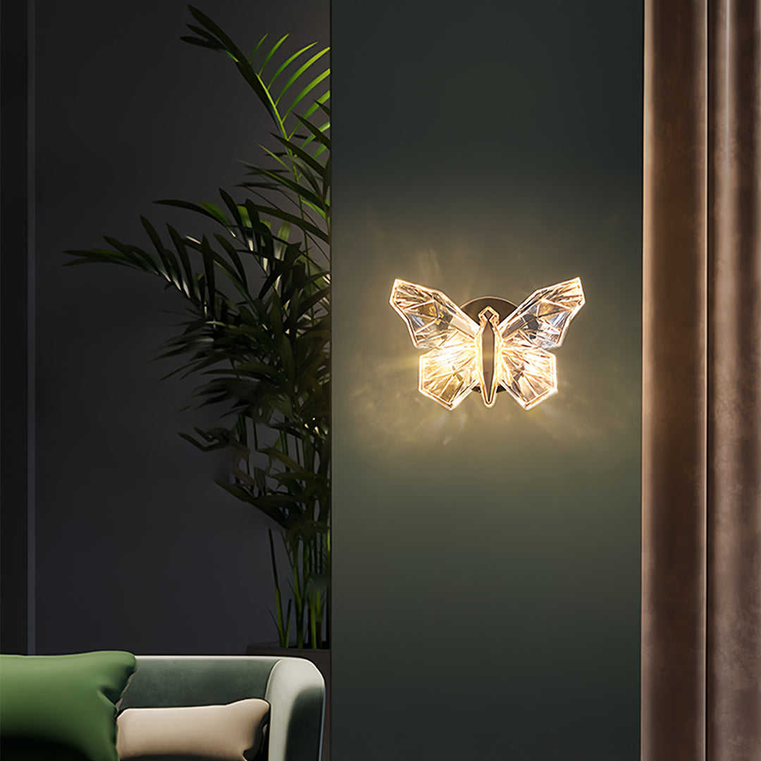 CHARLESTON BUTTERFLY SILHOUETTE WALL SCONCE
