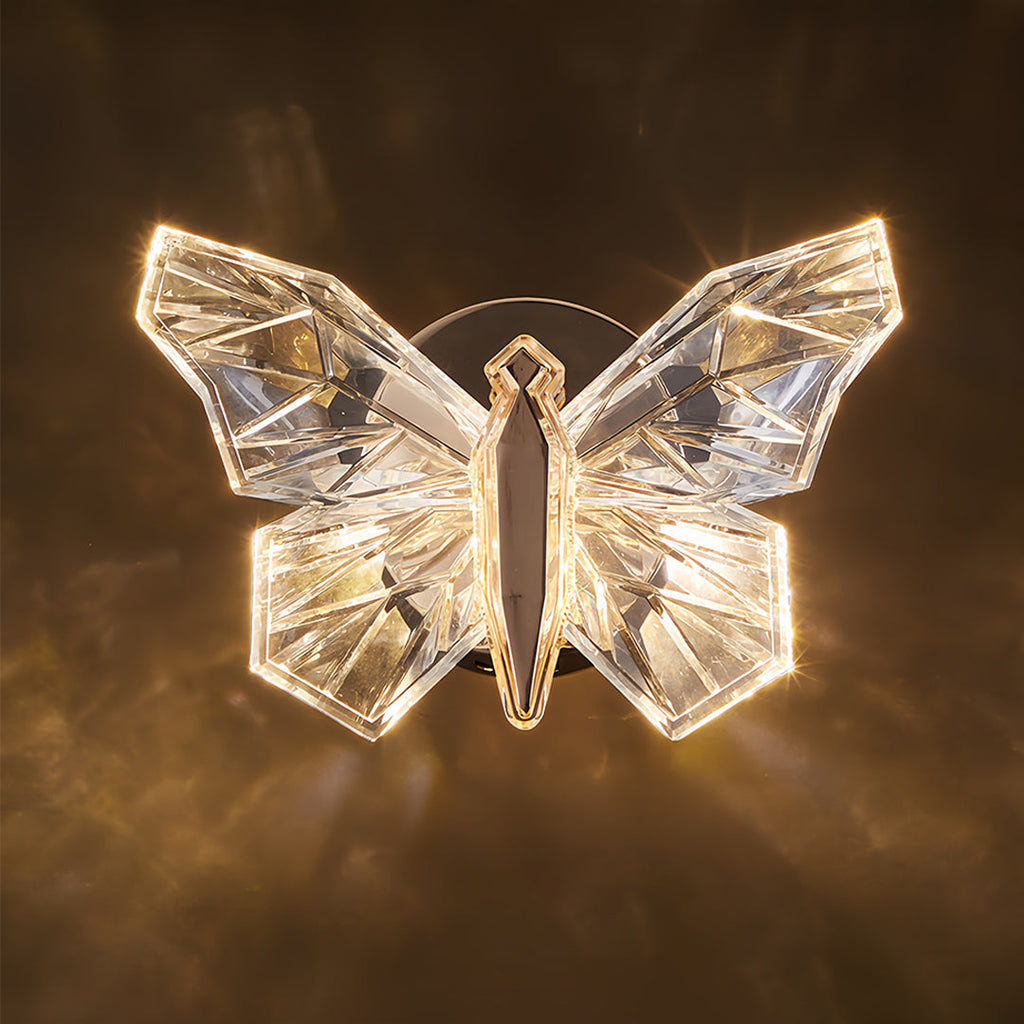 CHARLESTON BUTTERFLY SILHOUETTE WALL SCONCE