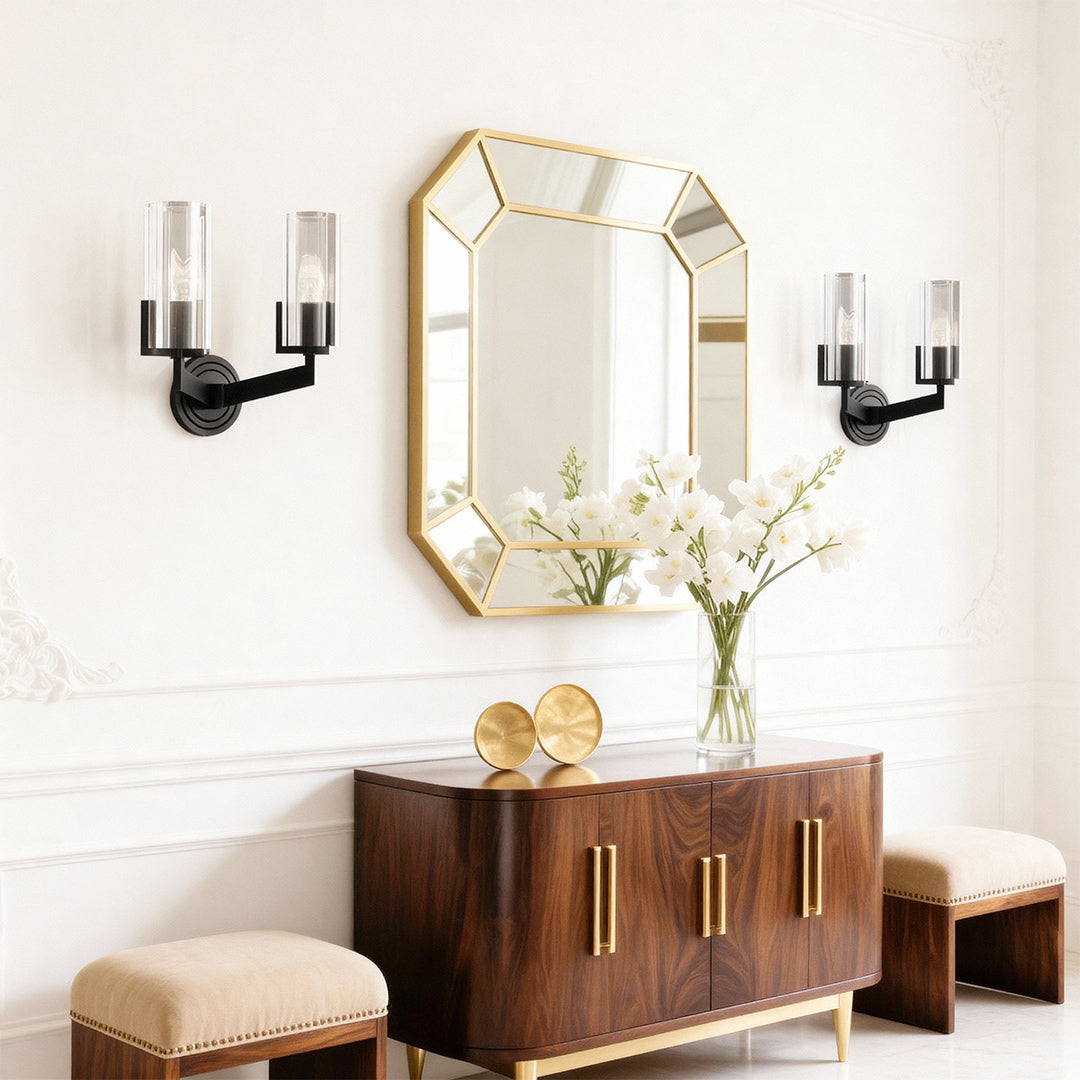 FENWICK COPPER TWILIGHT WALL CANDLE LANTERN