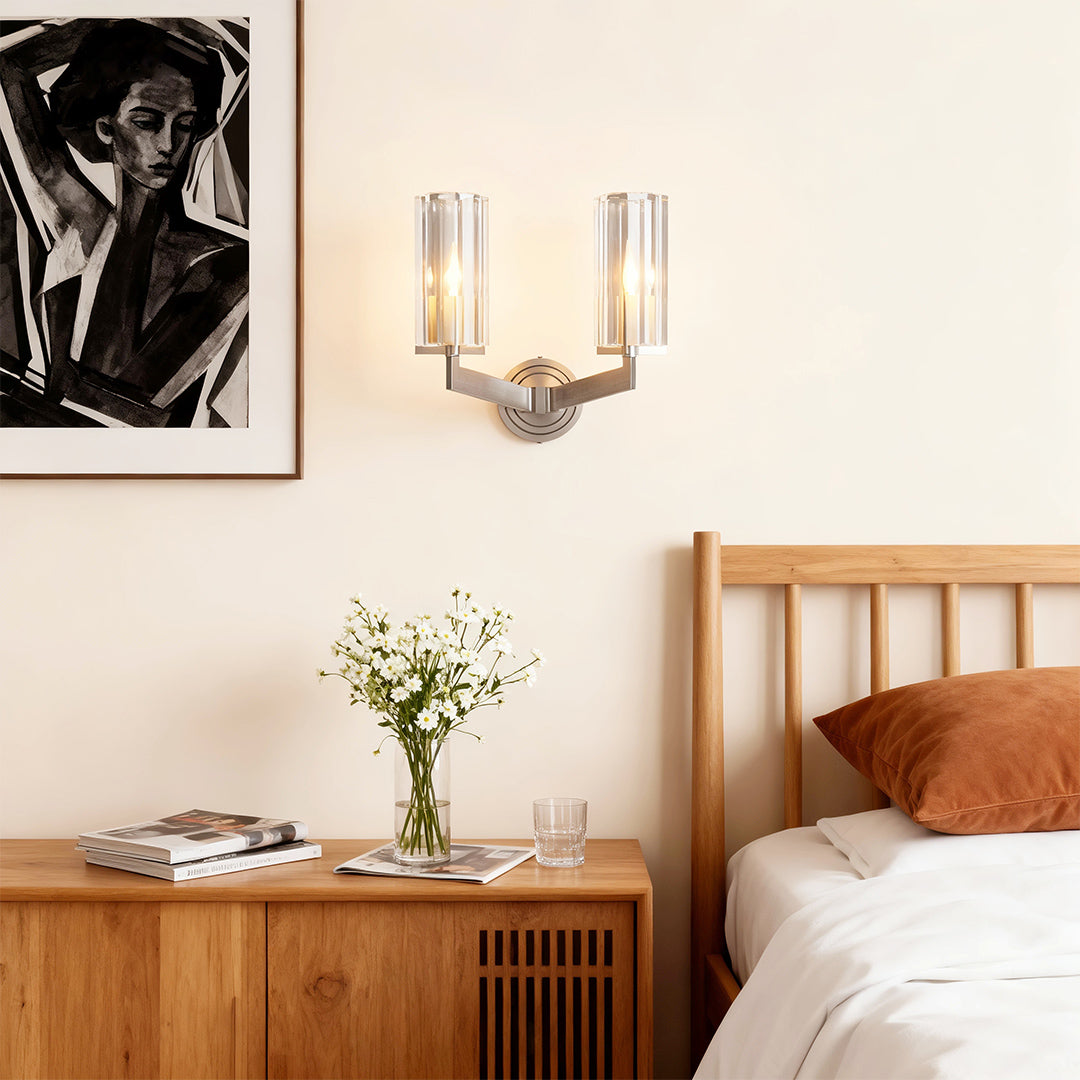 FENWICK COPPER TWILIGHT WALL CANDLE LANTERN