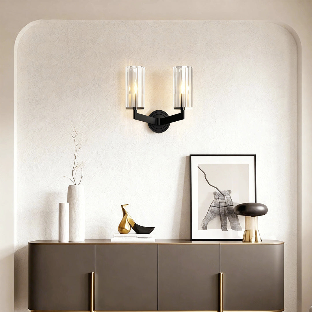 FENWICK COPPER TWILIGHT WALL CANDLE LANTERN
