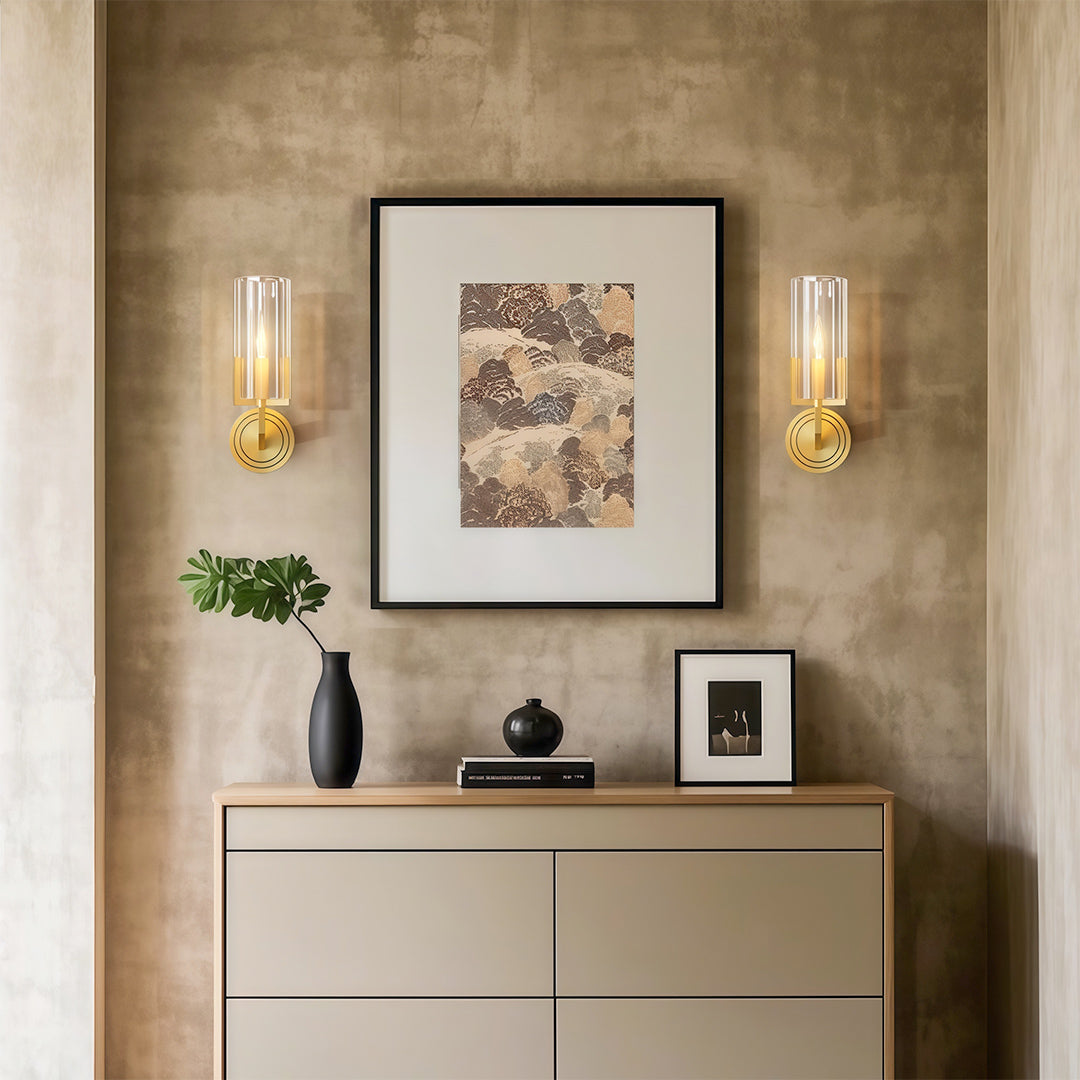 FENWICK COPPER TWILIGHT WALL CANDLE LANTERN