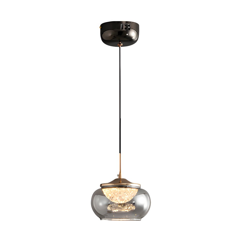 WINTERBOURNE TRIPLE-TIERED GLASS PENDANT LUMINAIRE