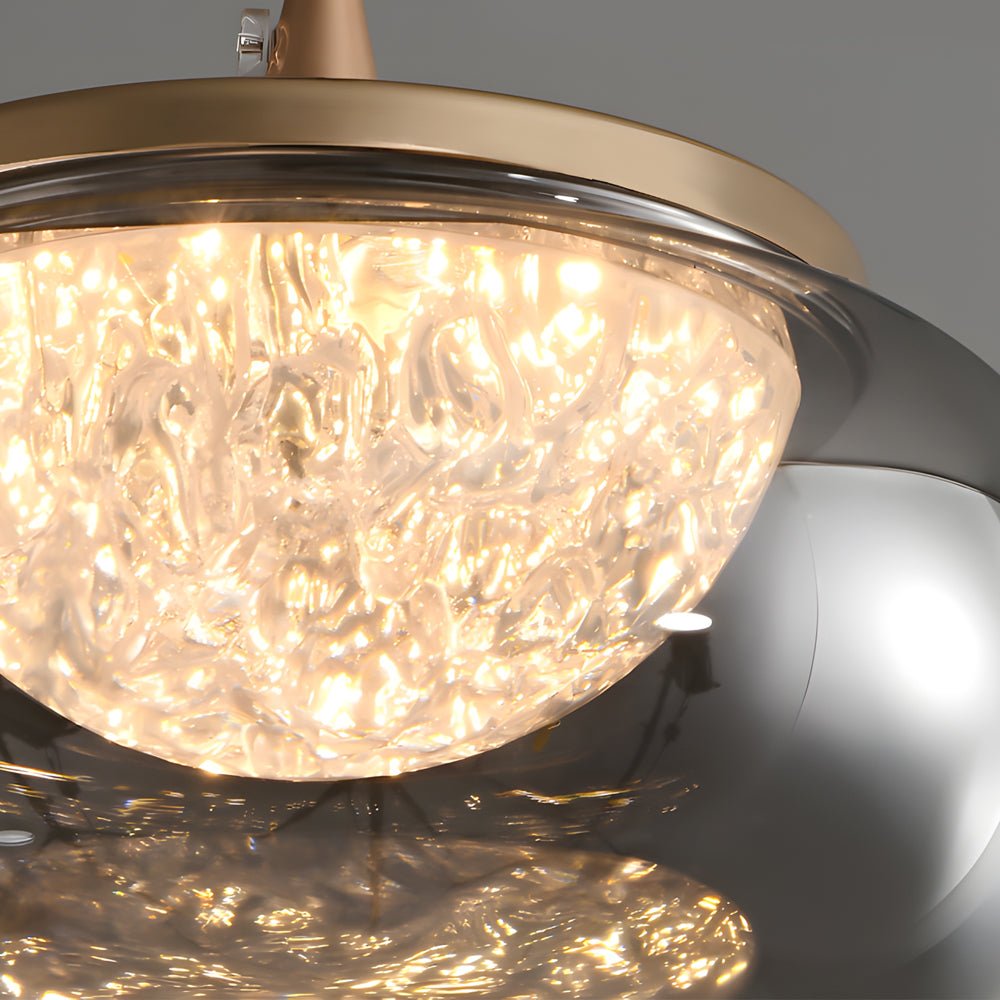 WINTERBOURNE TRIPLE-TIERED GLASS PENDANT LUMINAIRE