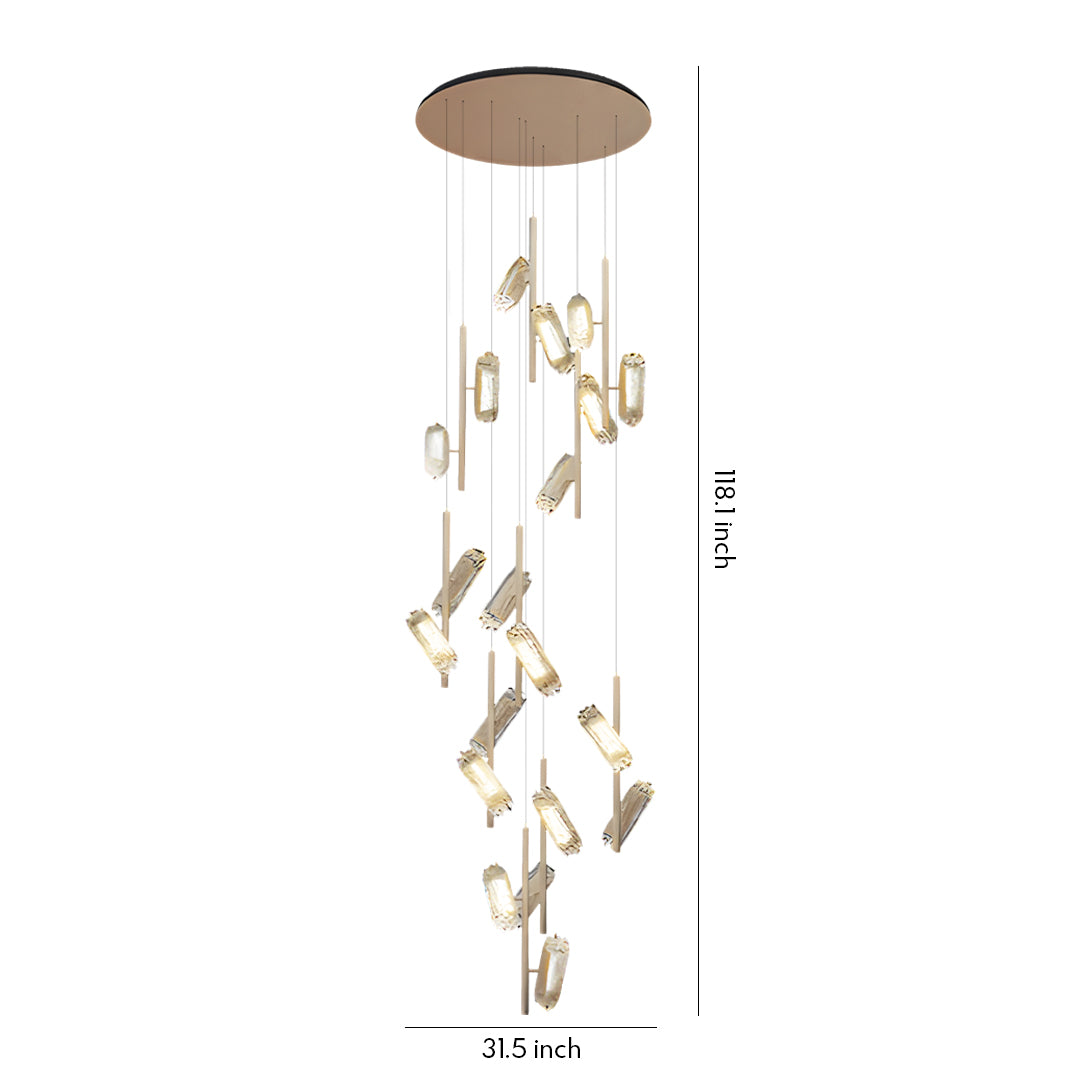WINDSOR ACRYLIC STAIRWAY LUMINAIRE