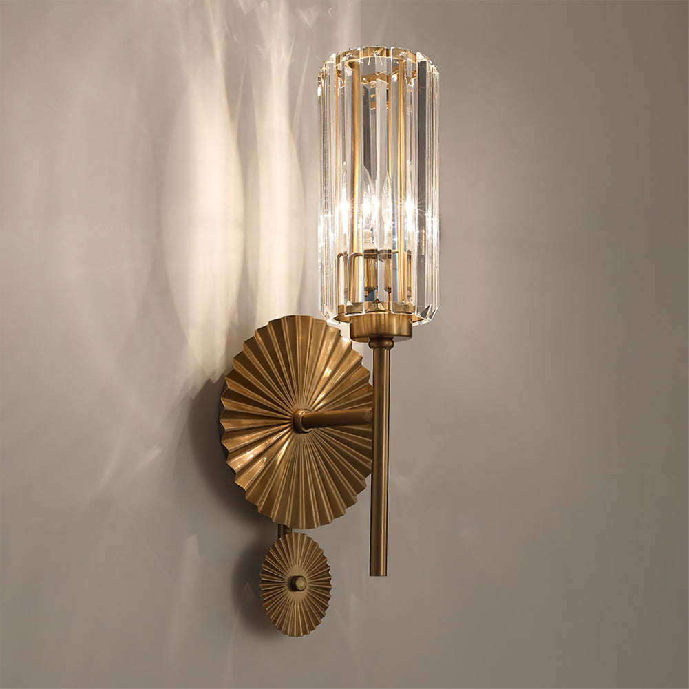 FENWICK VINTAGE BRASS WALL SCONCE