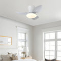 WINDSOR WHISPER 3-BLADE CEILING FAN WITH DIMMABLE LIGHT AND REMOTE CONTROL