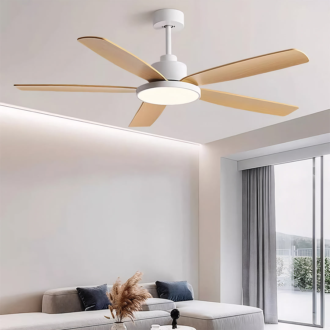WINDSOR AURORA FIVE-BULB CEILING FAN LUMINAIRE