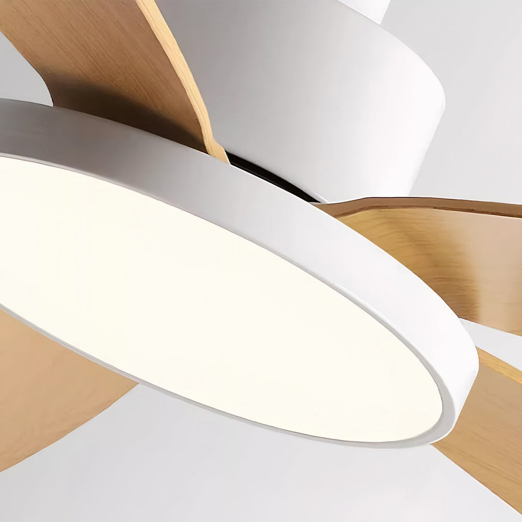 WINDSOR AURORA FIVE-BULB CEILING FAN LUMINAIRE