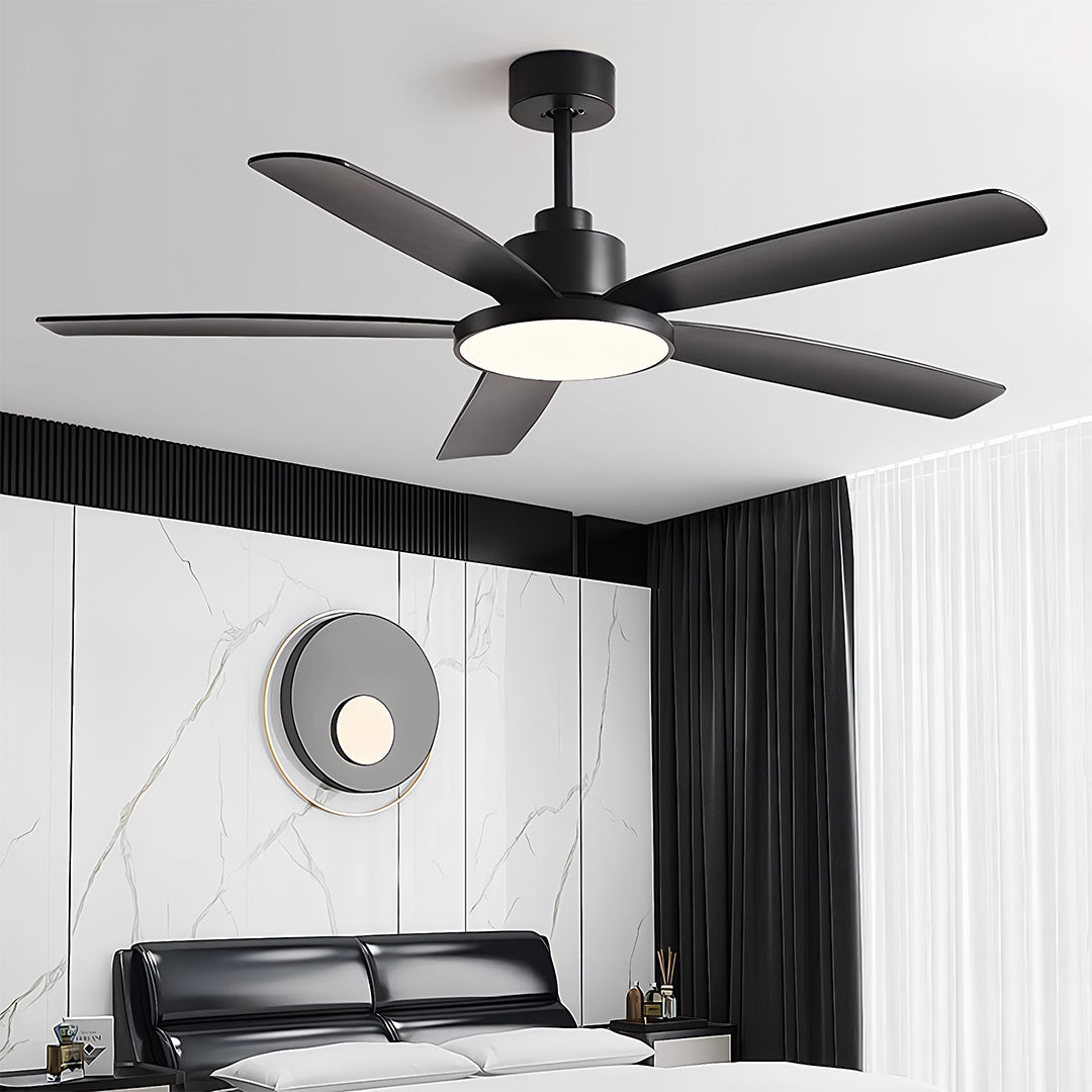 WINDSOR AURORA FIVE-BULB CEILING FAN LUMINAIRE