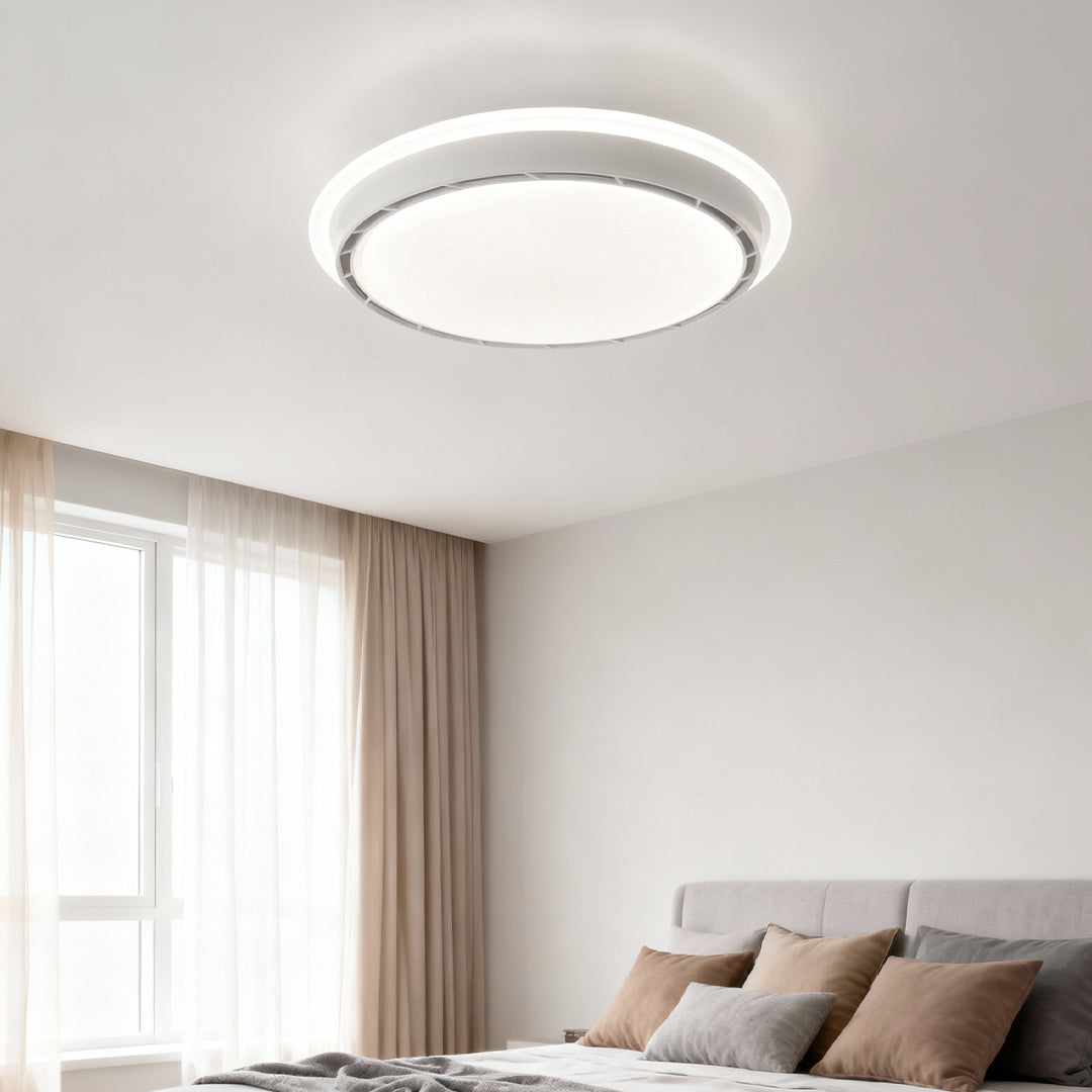 VINCENZA HIDDEN FAN CEILING LUMINAIRE WITH DIMMABLE FUNCTION