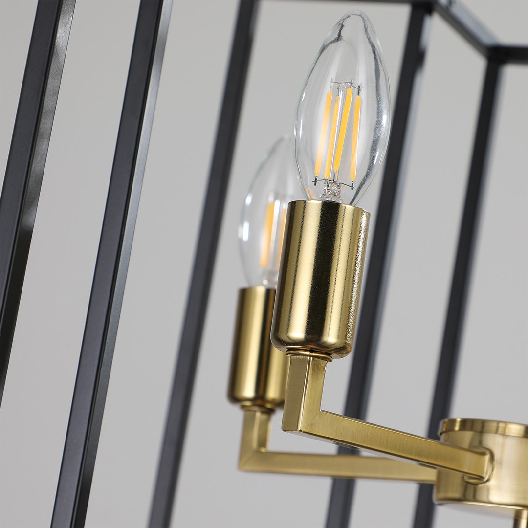 BRANSON RUSTIC IRON HANGING LANTERN