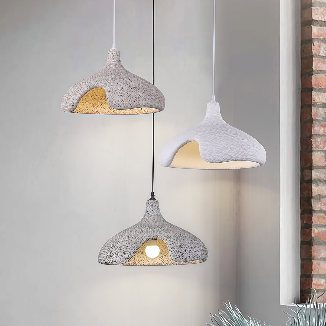 VERDANT CREST CEMENT HANGING LANTERN