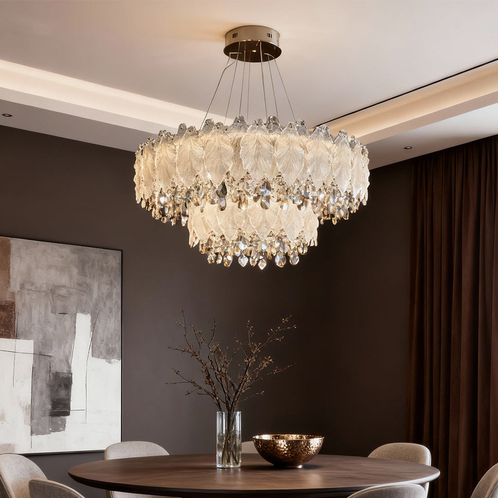 VIVIENNE GILDED CRYSTAL CEILING LANTERN