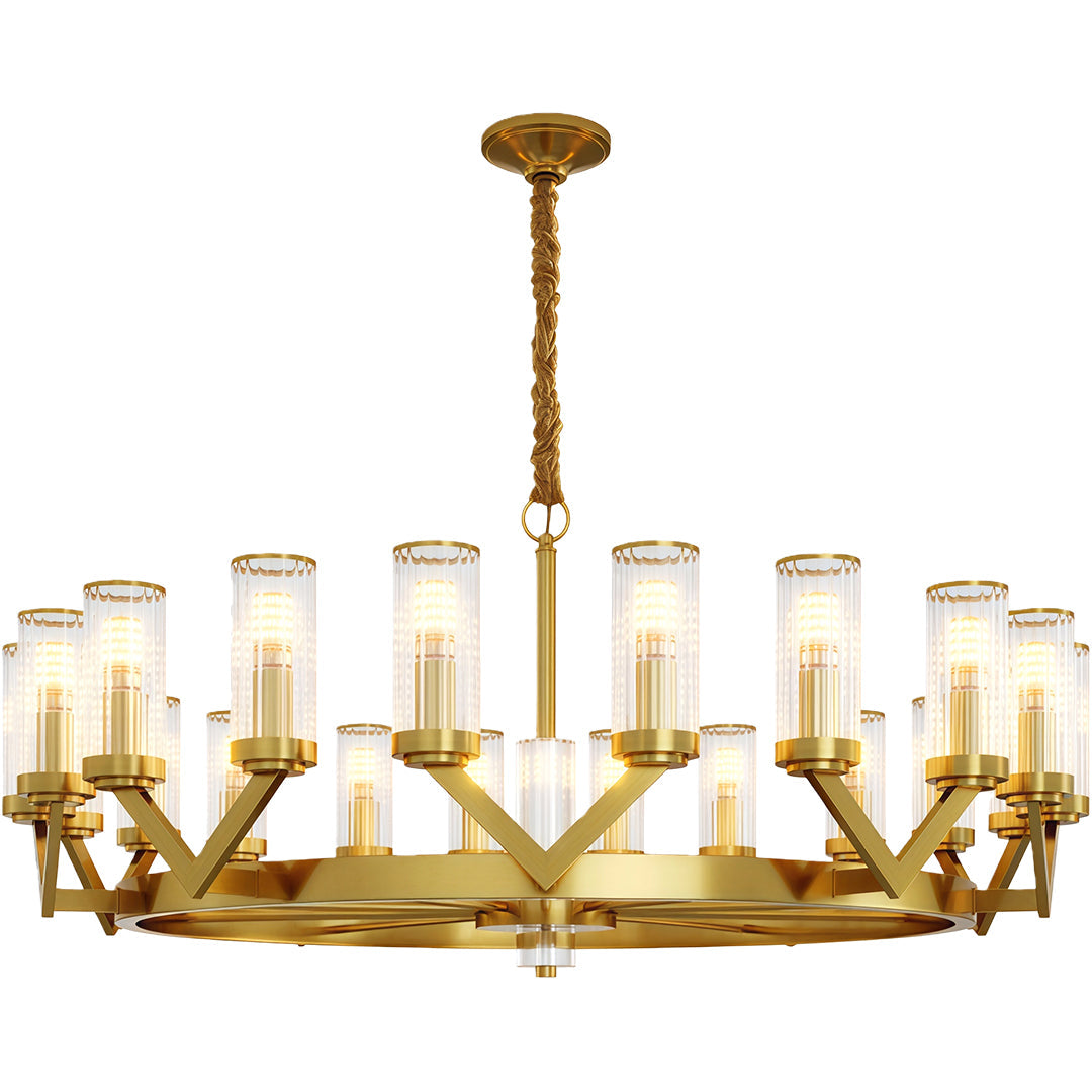 WINTHORPE CRYSTAL DROPLET CEILING LANTERN