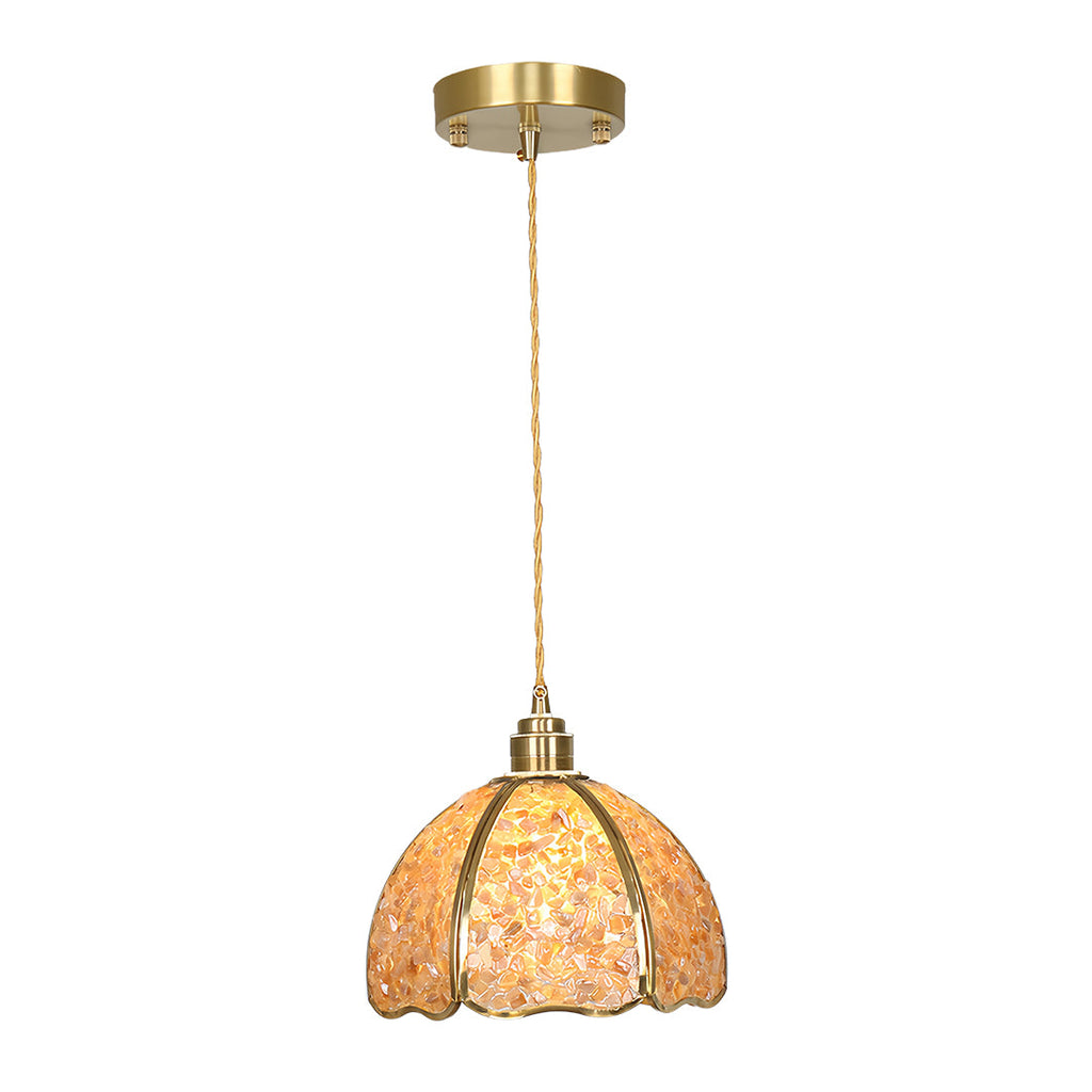 WINDSOR CRYSTAL DROPLET CEILING LANTERN