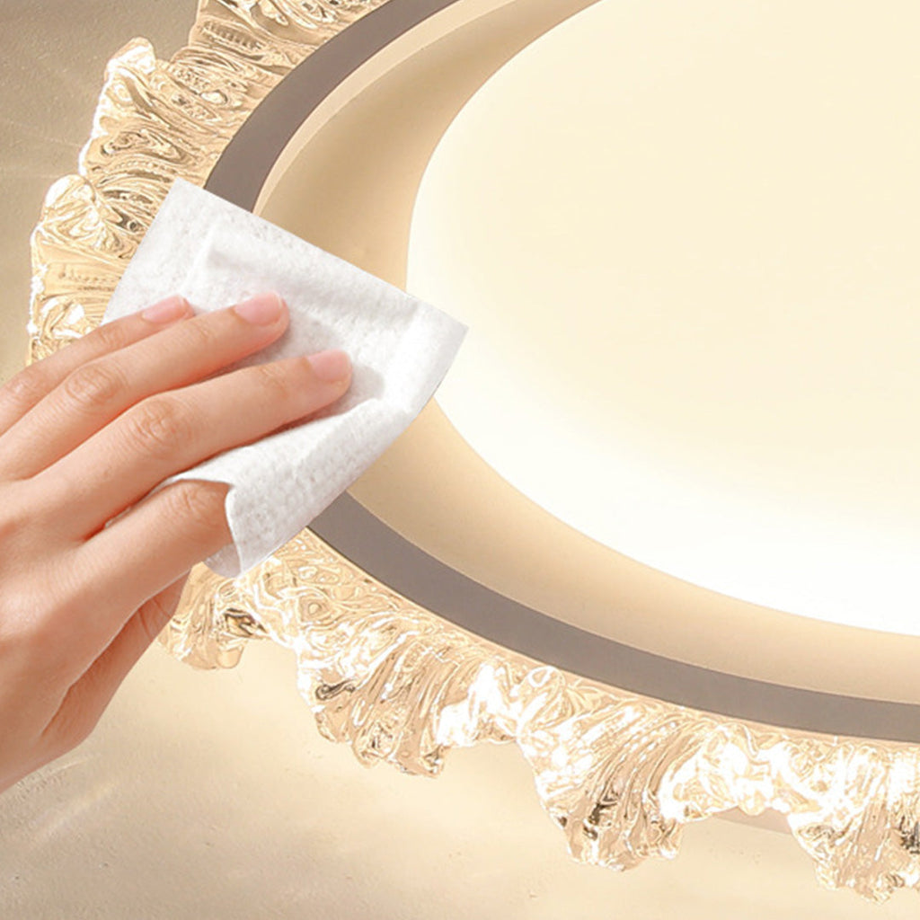 WHITBY CIRCULAR ILLUMINATION PANEL, FULL SPECTRUM THIN-FRAME CEILING FIXTURE