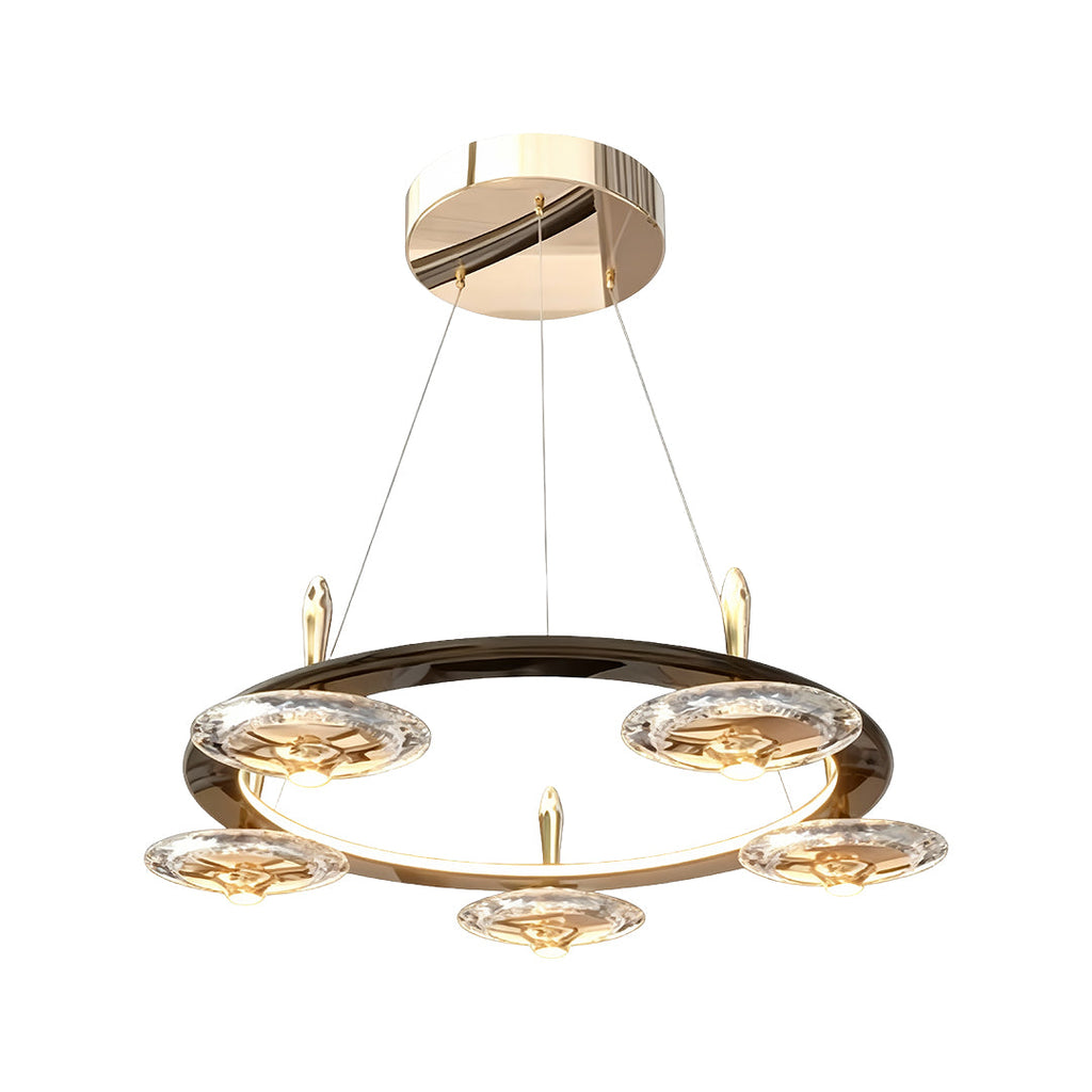 WINDSOR CRYSTAL ORB CEILING LUMINAIRE