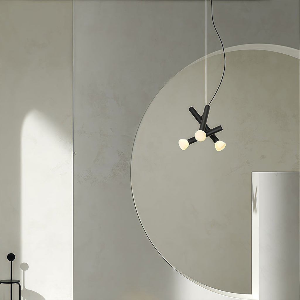 RAVENHURST CIRCULAR BLACK PENDANT LIGHT