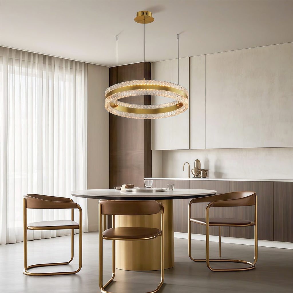 WINTHORPE CIRCULAR LUMINAIRE, MODERN MINIMALIST CEILING LIGHT