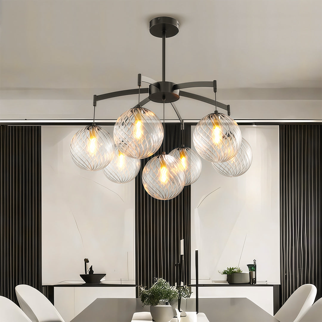 FENWICK COPPER ORB CEILING LUMINAIRE