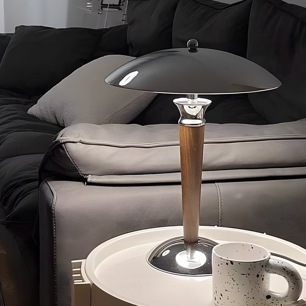 WINTERBOURNE GLEAMING FUNGUS TABLE LANTERN WITH TRIPLE LED SETTINGS