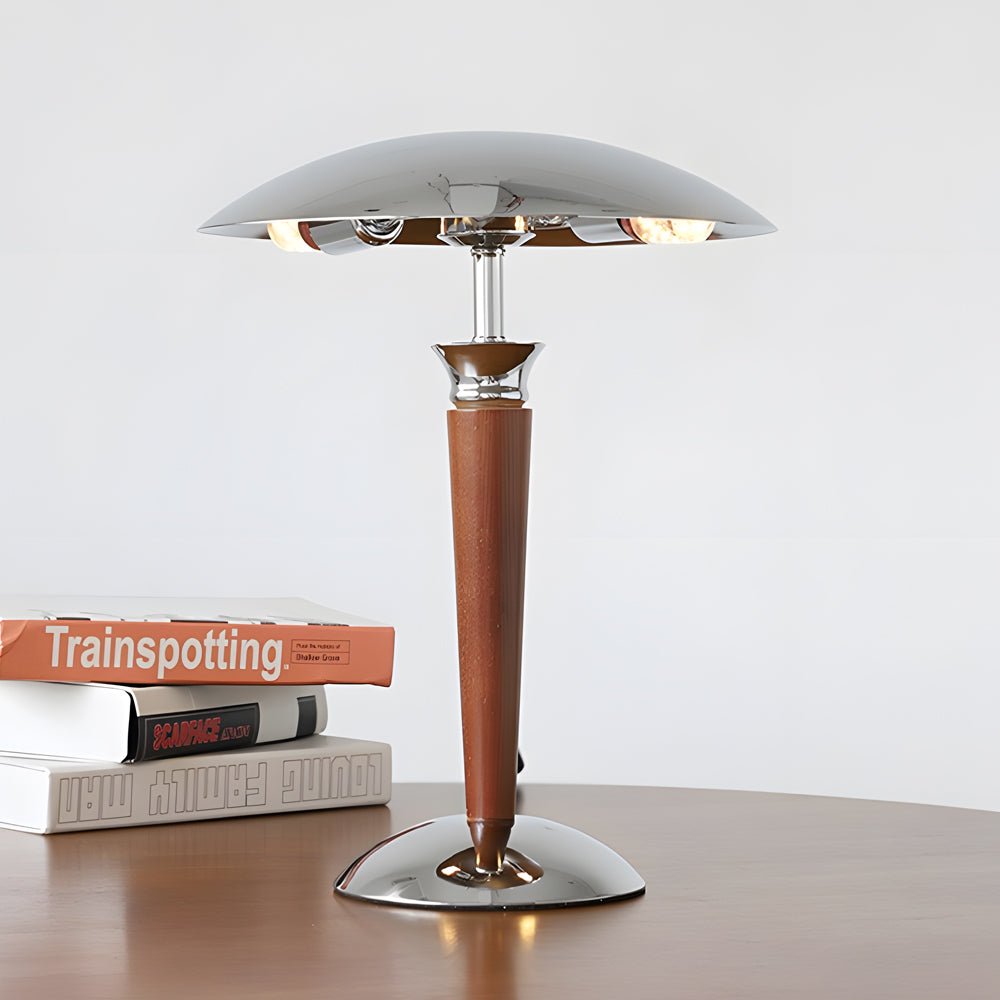WINTERBOURNE GLEAMING FUNGUS TABLE LANTERN WITH TRIPLE LED SETTINGS