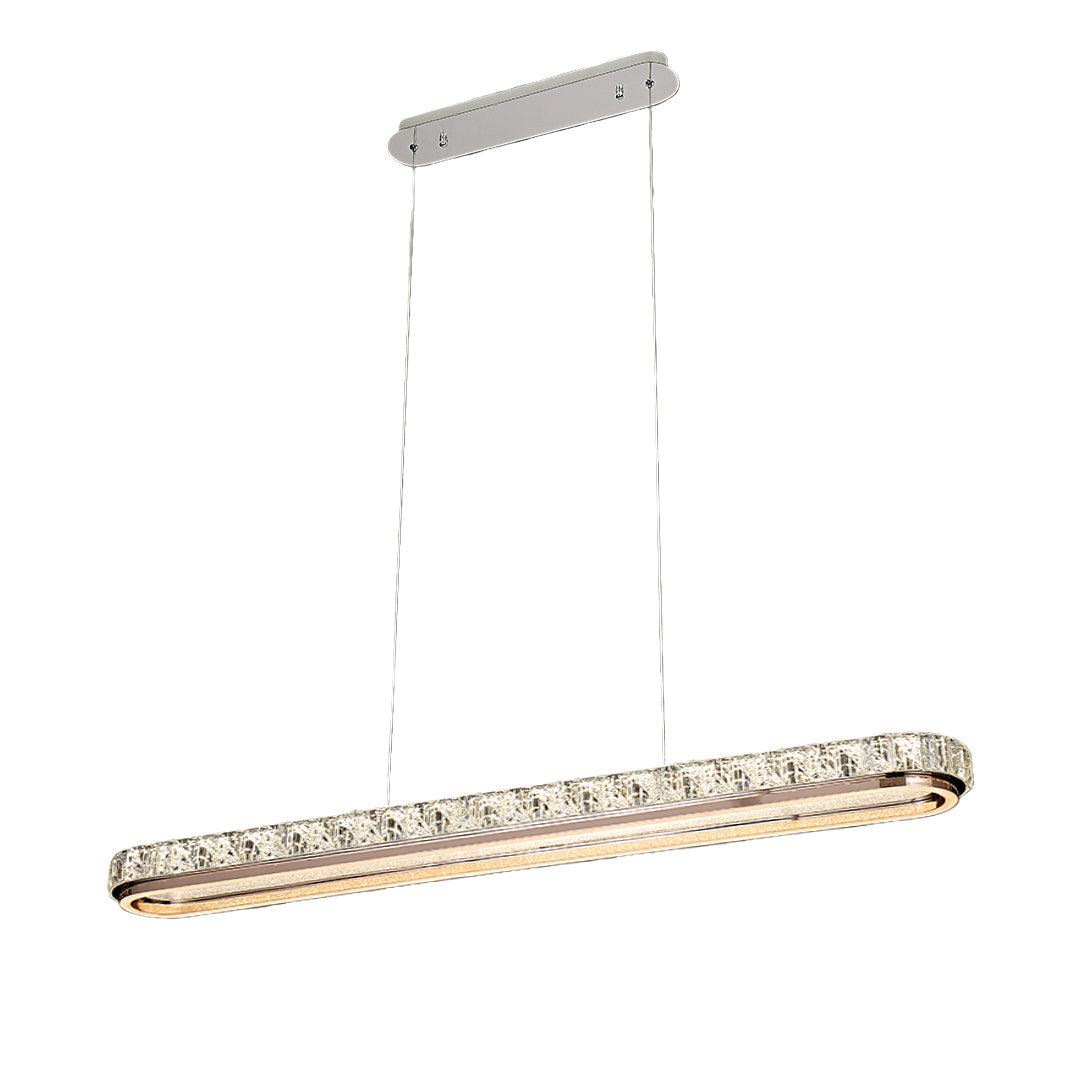 WINDSOR CRYSTAL STRAND LINEAR PENDANT LIGHT