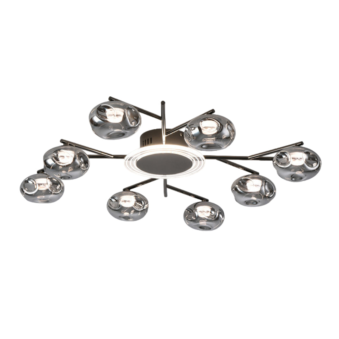 WINDSOR BRANCHED CIRCULAR FLUSH MOUNT LIGHT