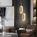 WINTHROP TRIPLE DIMENSIONAL DROPLET PENDANT LIGHT