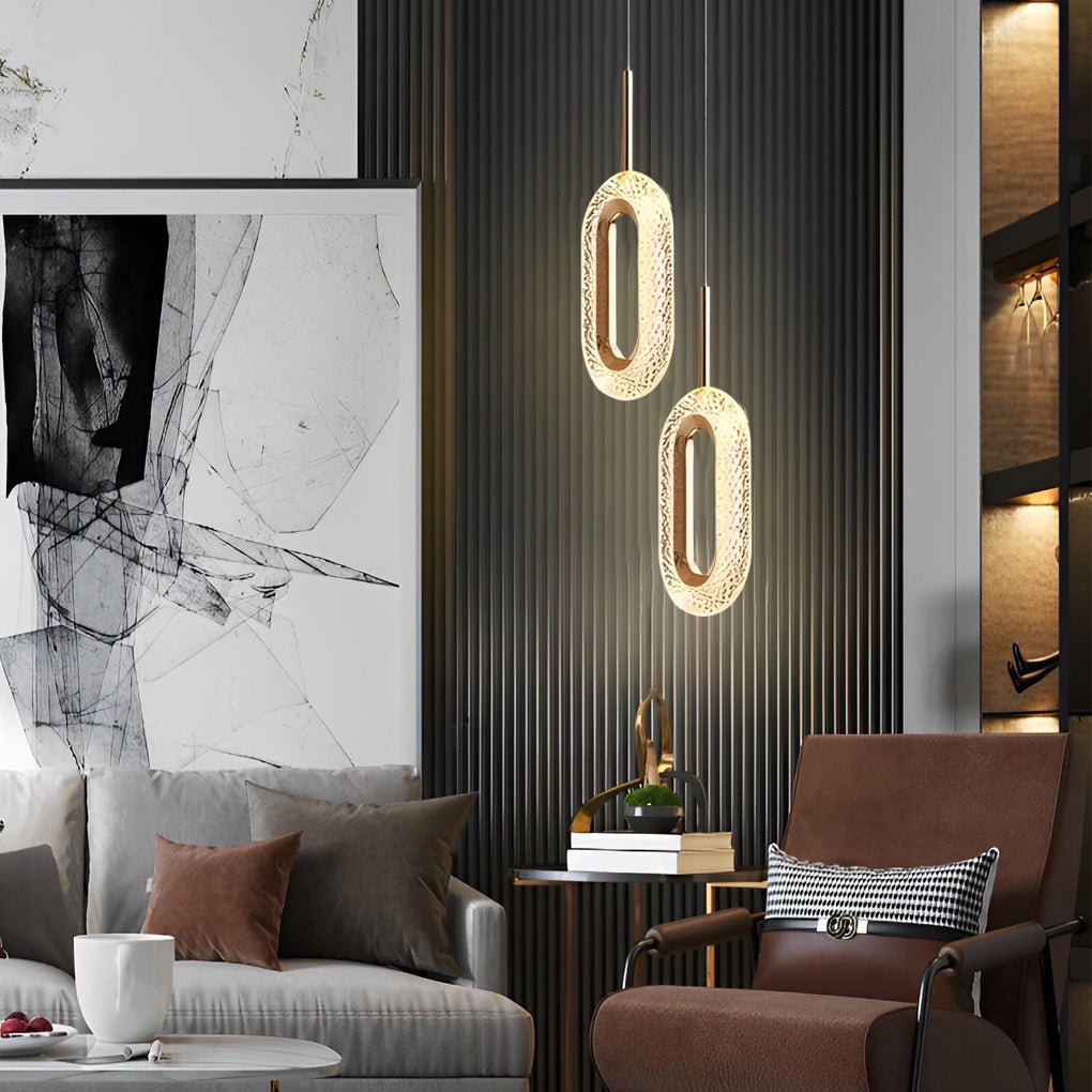 WINTHROP TRIPLE DIMENSIONAL DROPLET PENDANT LIGHT