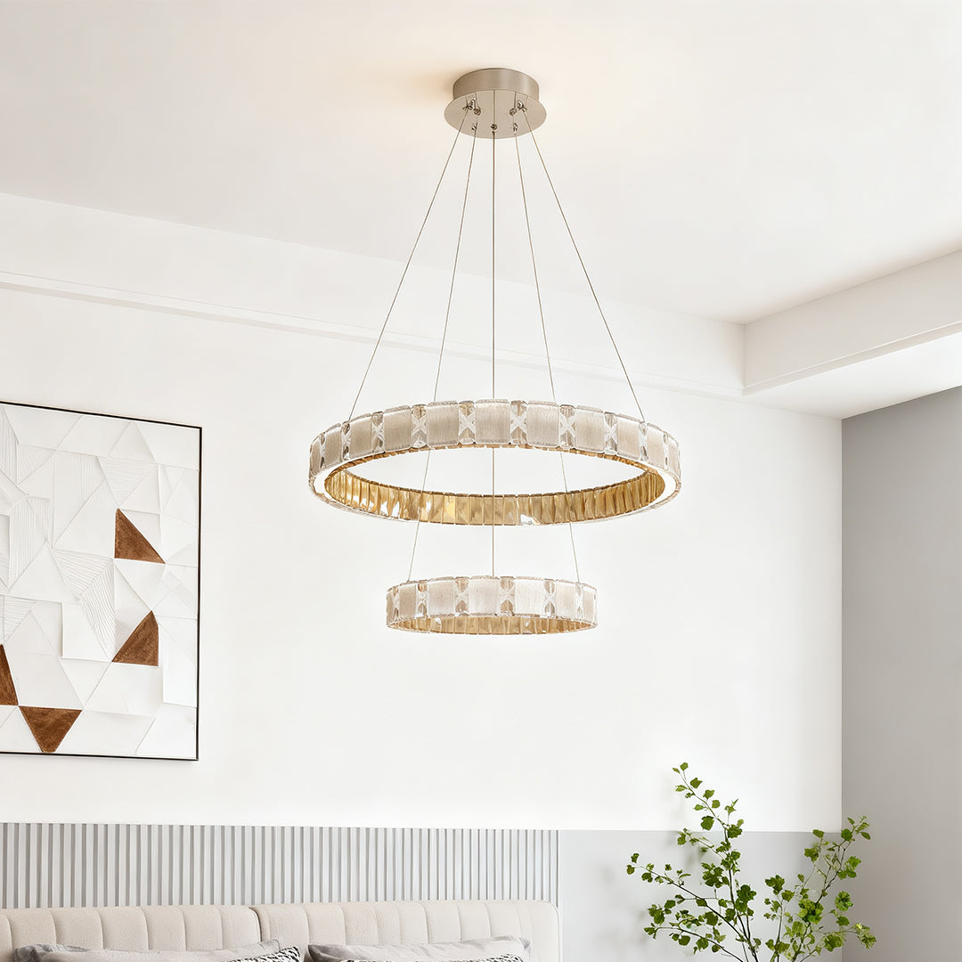 BELGRAVIA CRYSTAL LUSTRE CEILING ILLUMINATOR