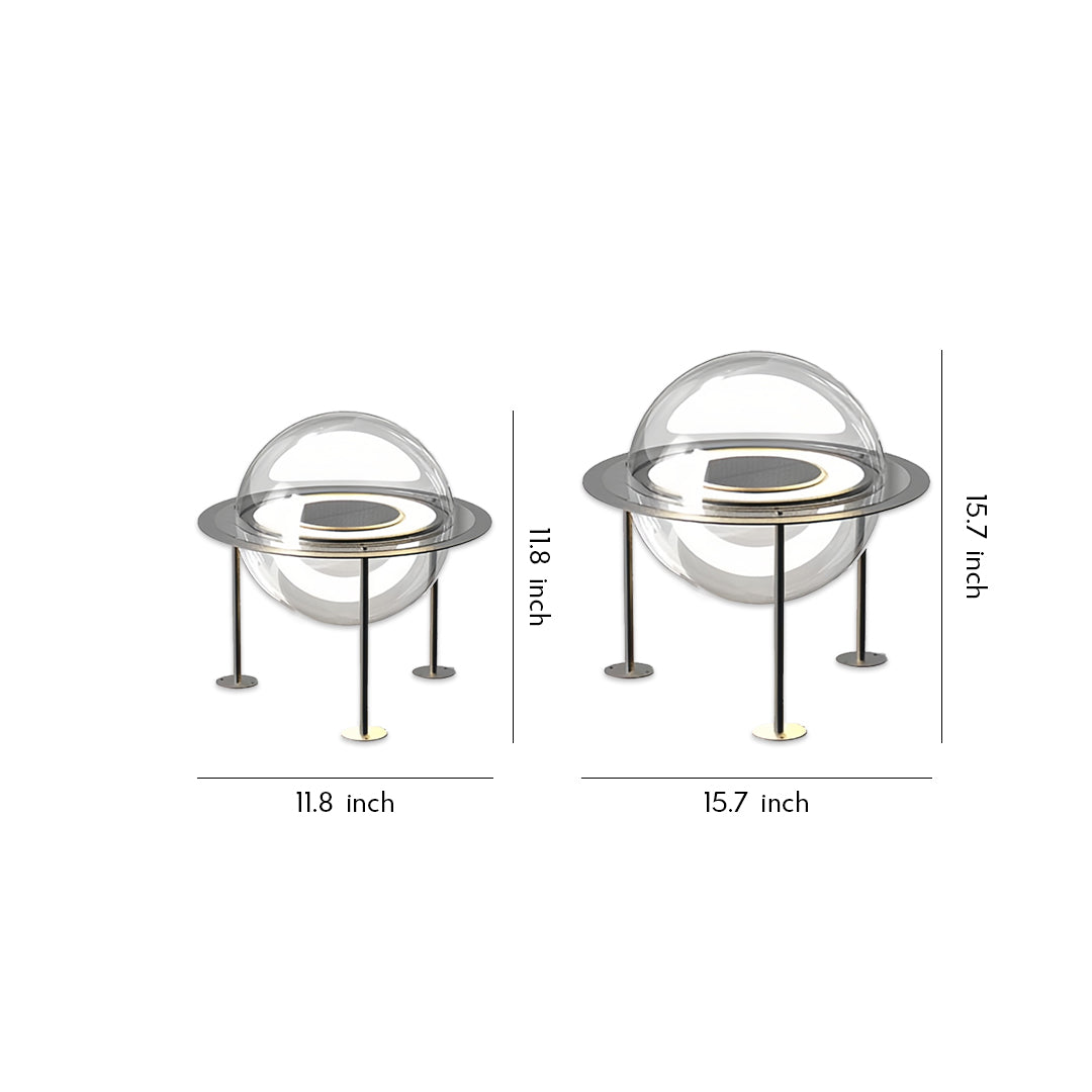 WINDSOR SOLAR GLOBE LANTERN FOR OUTDOOR GARDEN