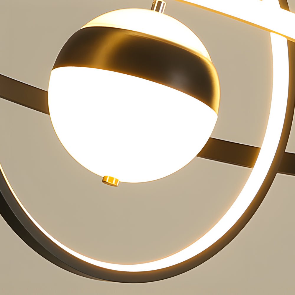WINDSOR LUMINA CIRCULAR DINING CHANDELIER WITH TRIPLE DIMMING